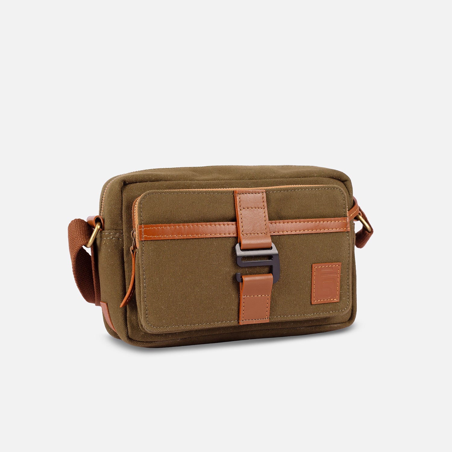 FLINT SLING BAG — GREEN