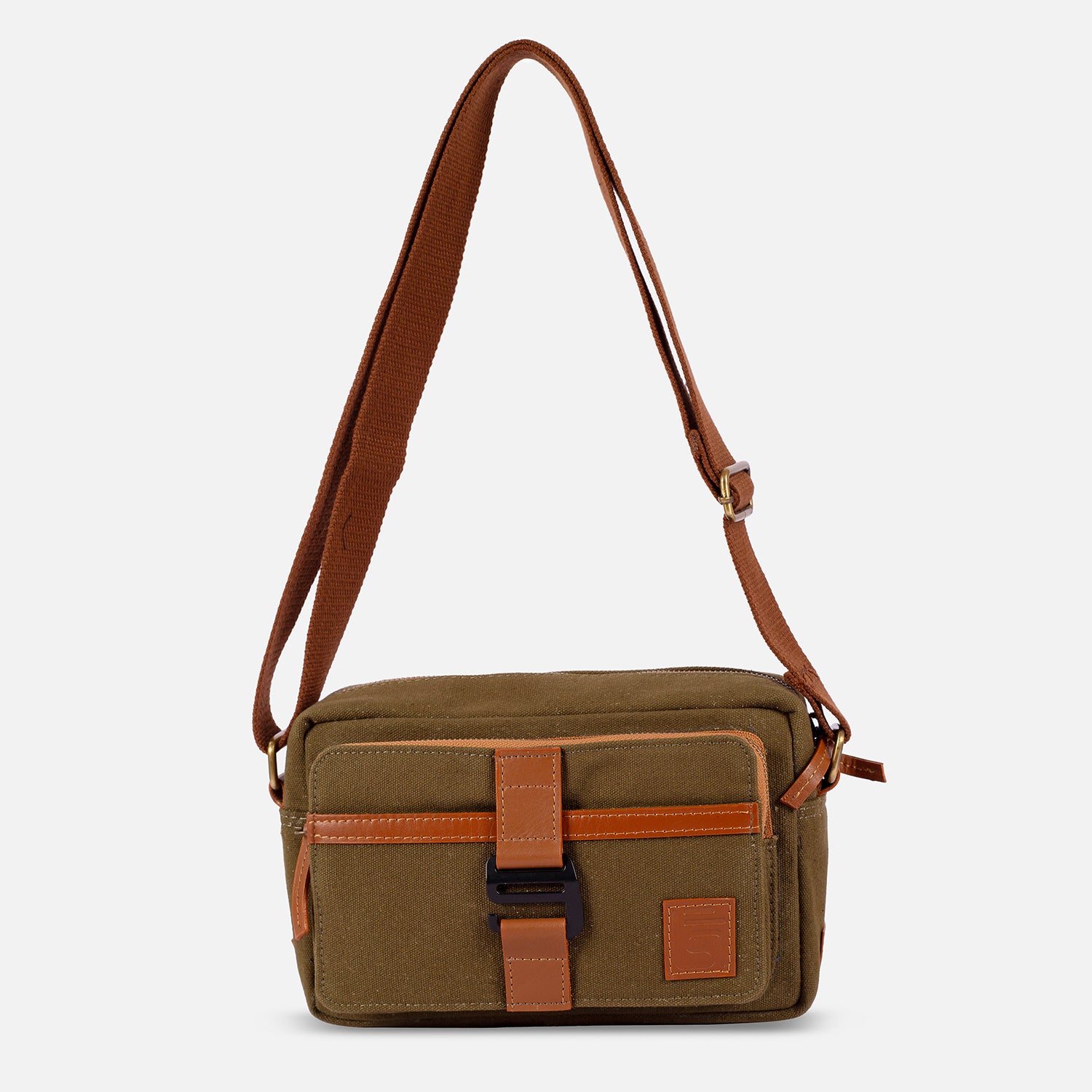 FLINT SLING BAG — GREEN