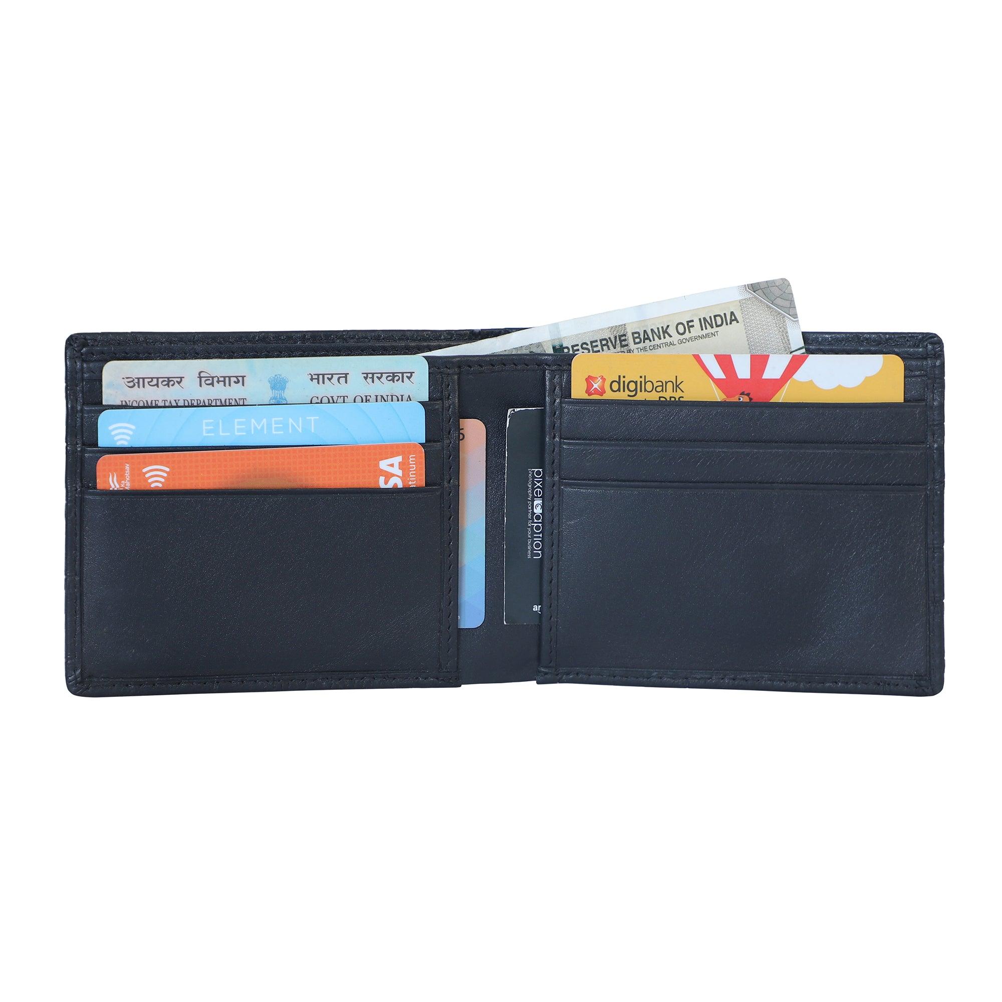 Bifold Croc Wallet - Leather Shop Factory