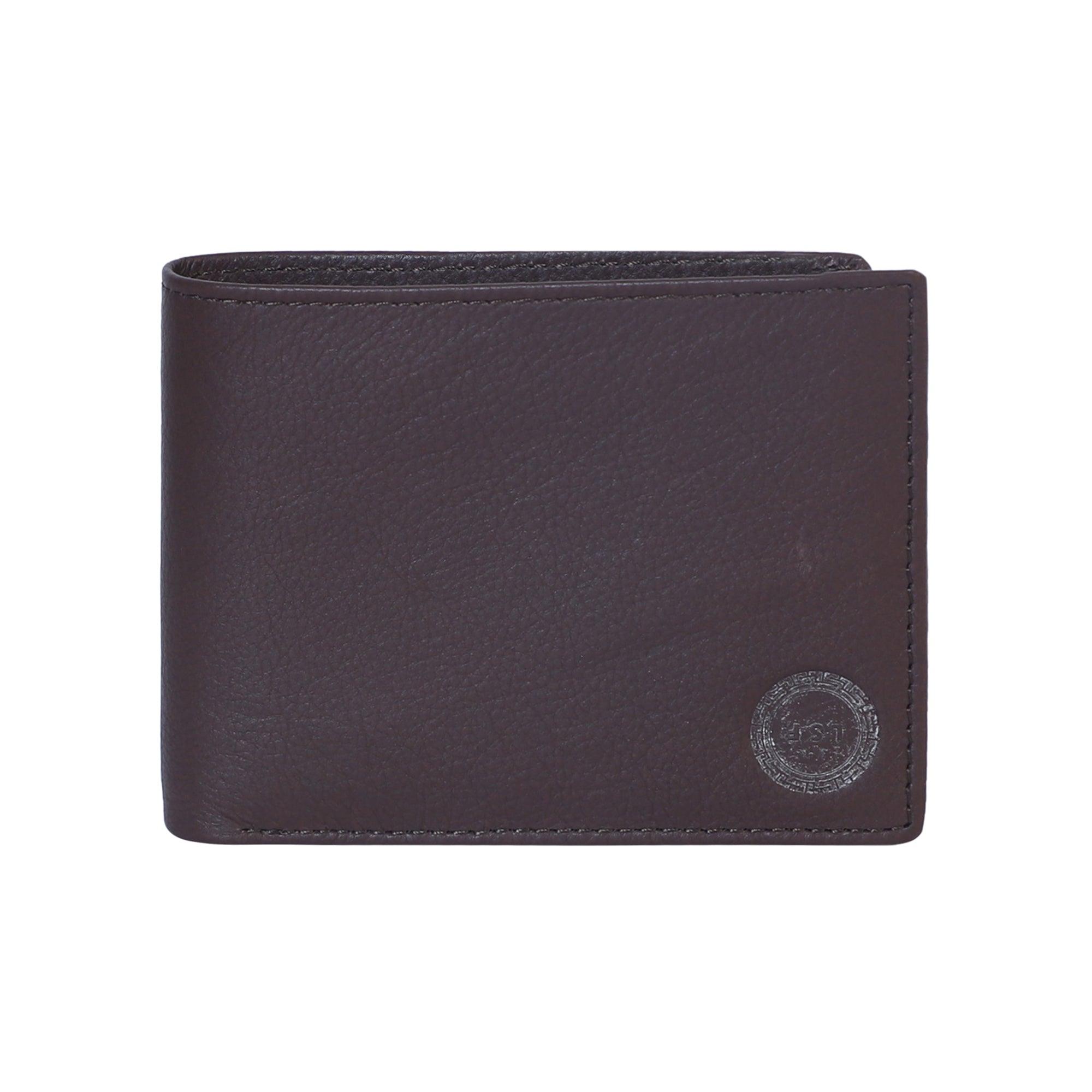 Bifold Nappa Double Flap BRW - Leather Shop Factory