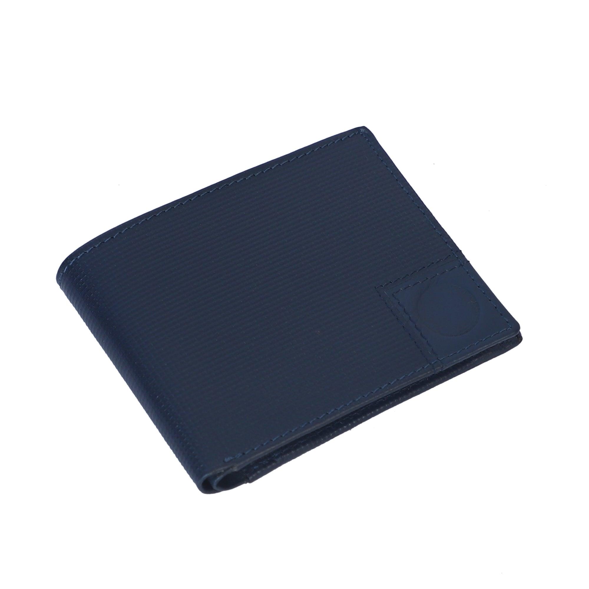 Stitchter Men Blue Rfid Wallet - Leather Shop Factory