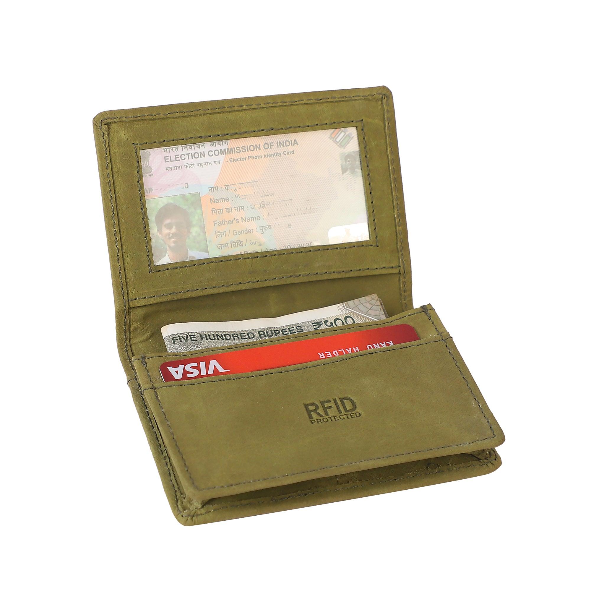 Classic Book-Shaped Wallet - Leather Shop Factory