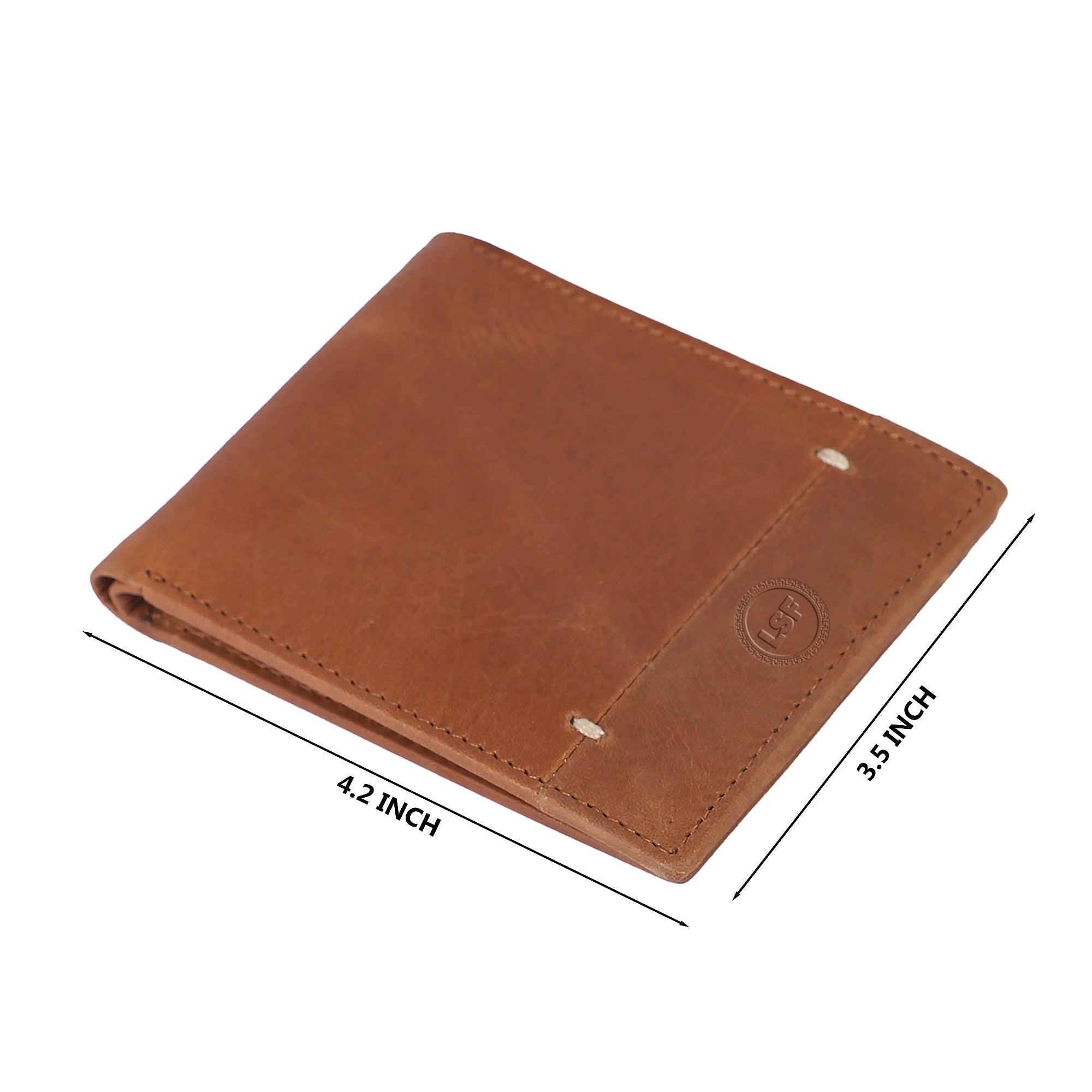 Evergreen Men Brown Wallet