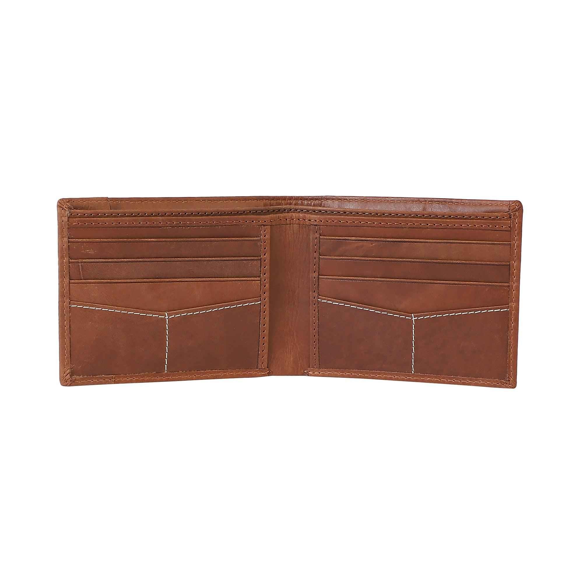 Evergreen Men Brown Wallet