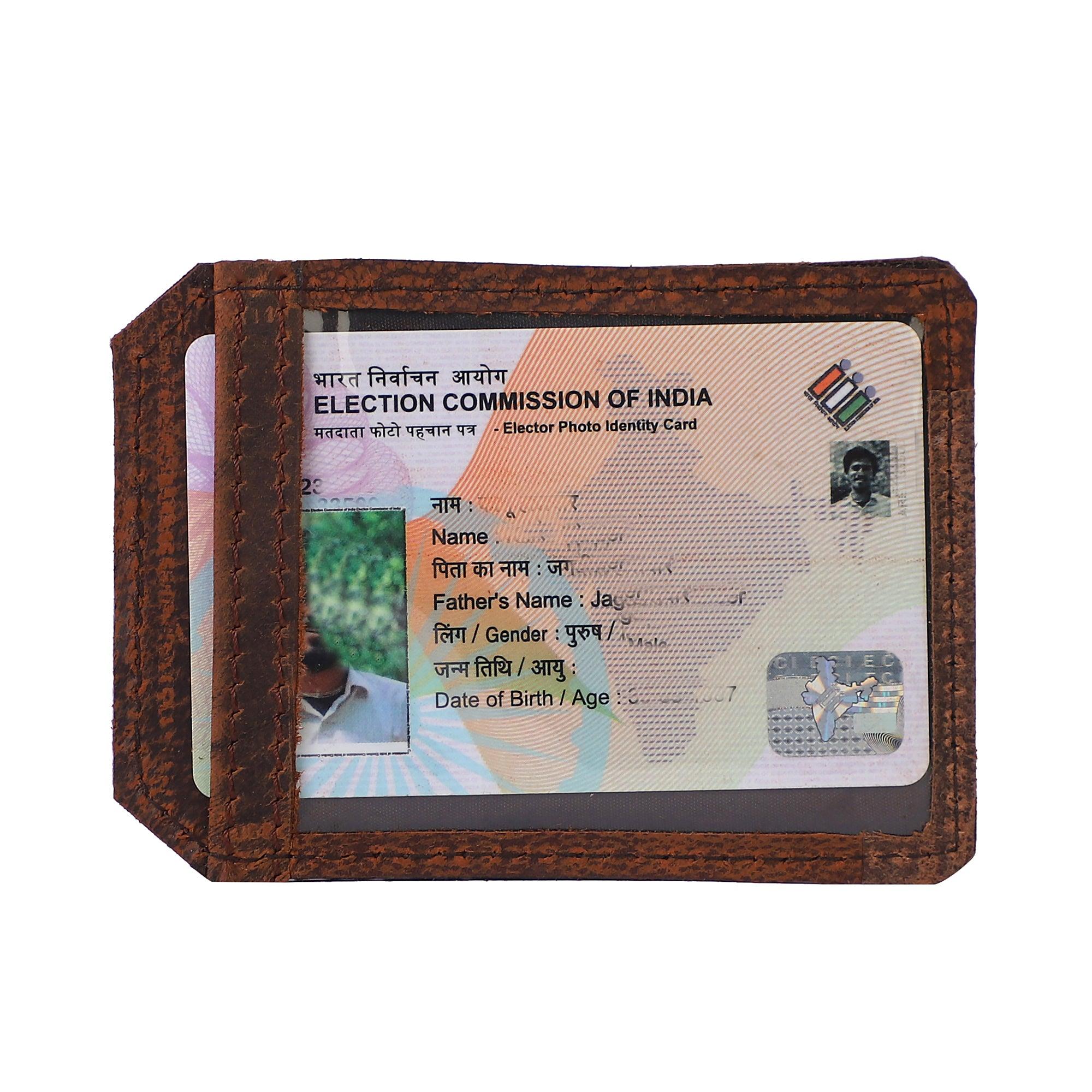 Brown Genuine Leather Wallet - Leather Shop Factory