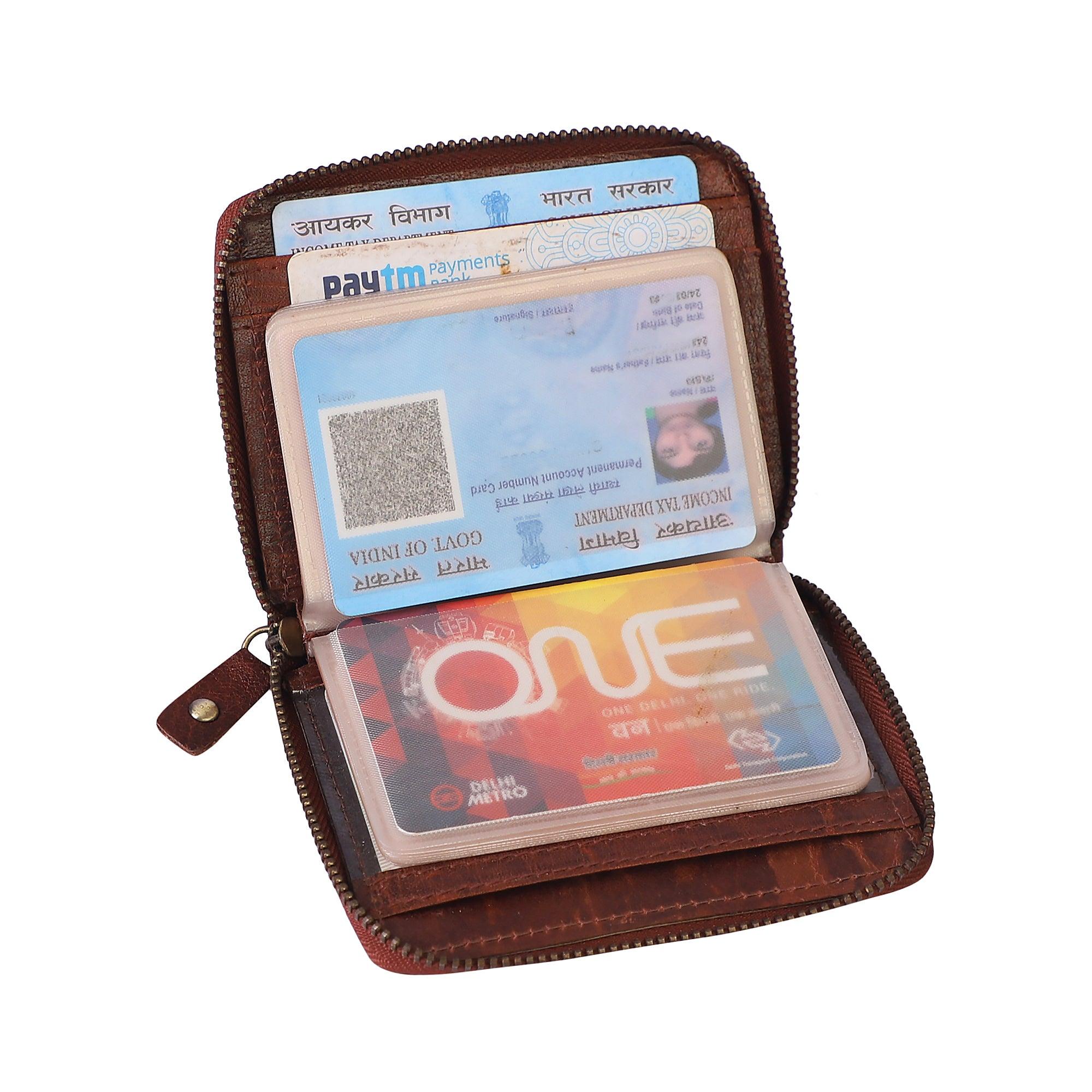 Leather Shop Factory's Versatile Designer Wallet - Leather Shop Factory