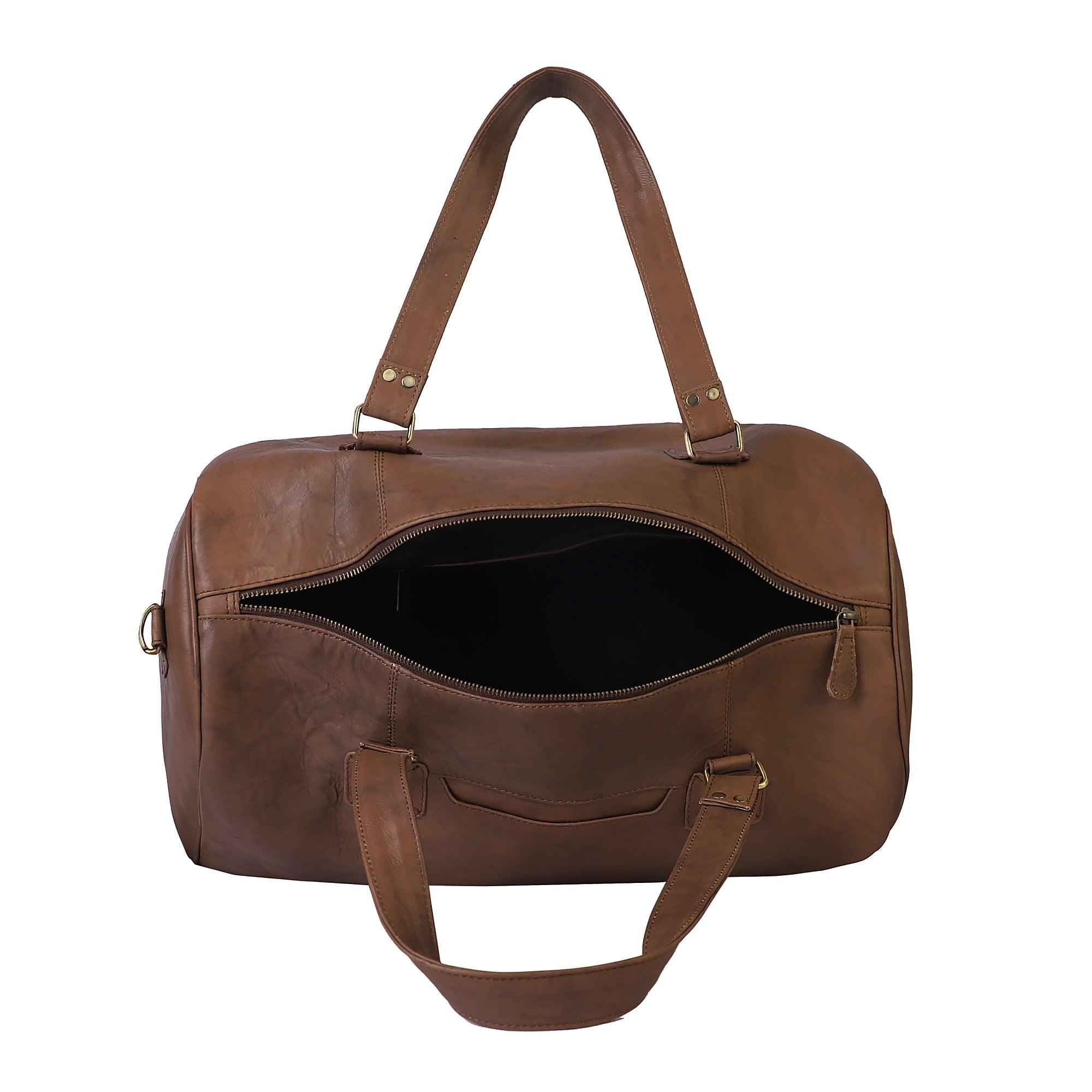 Indian Heritage Leather Satchel