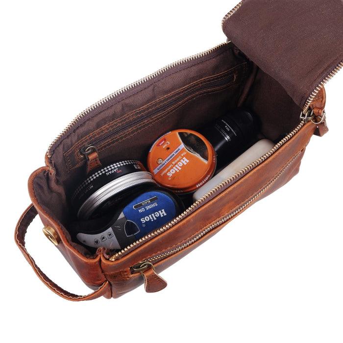 Travel Dopp Kit - Leather Shop Factory