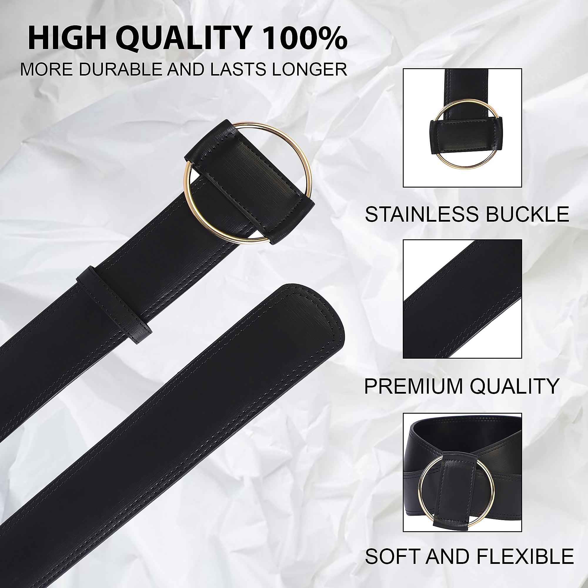 Women Black Waist Belt