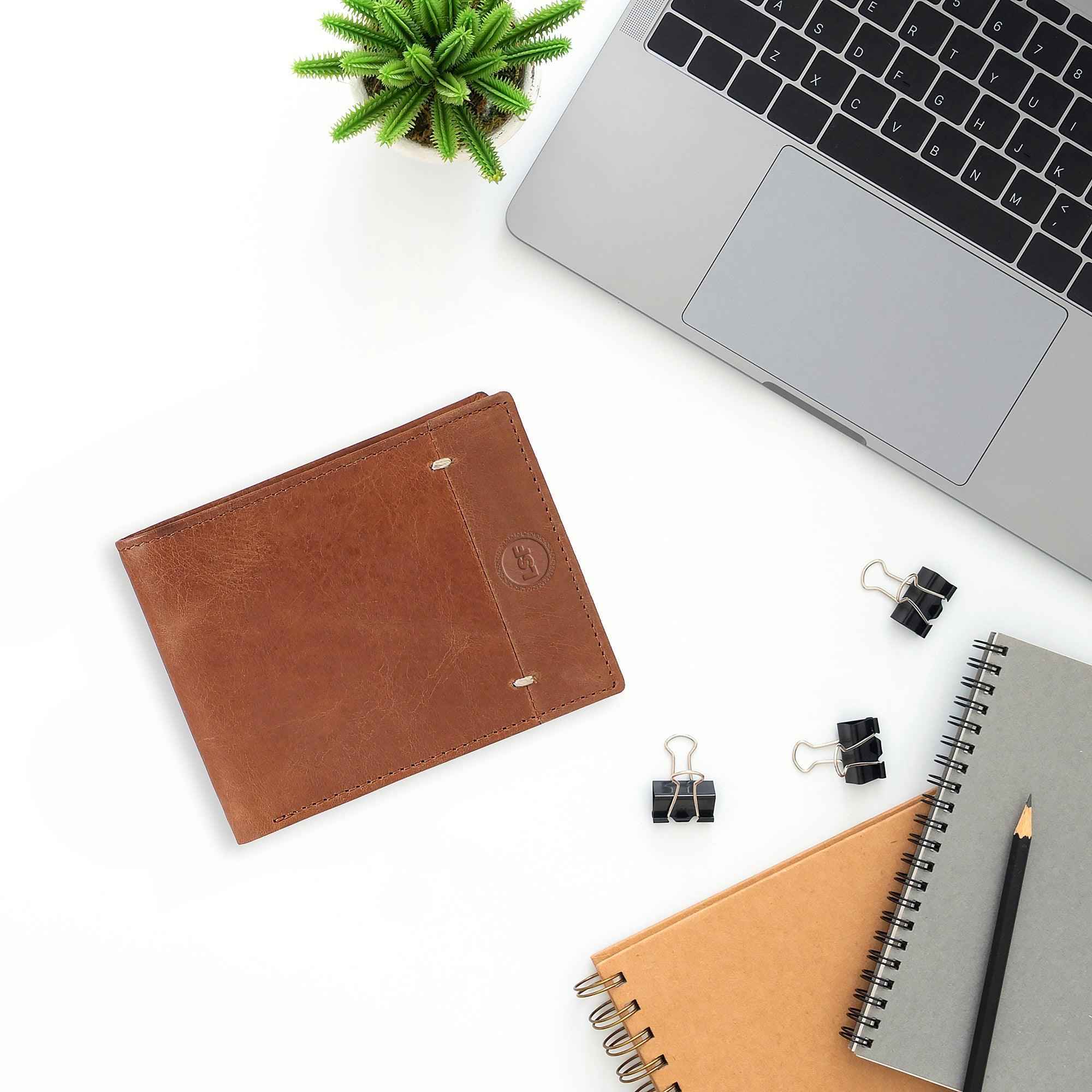 Evergreen Men Brown Wallet