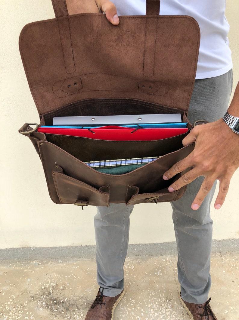 Indian Artisanal Keyring Briefcase - Leather Shop Factory