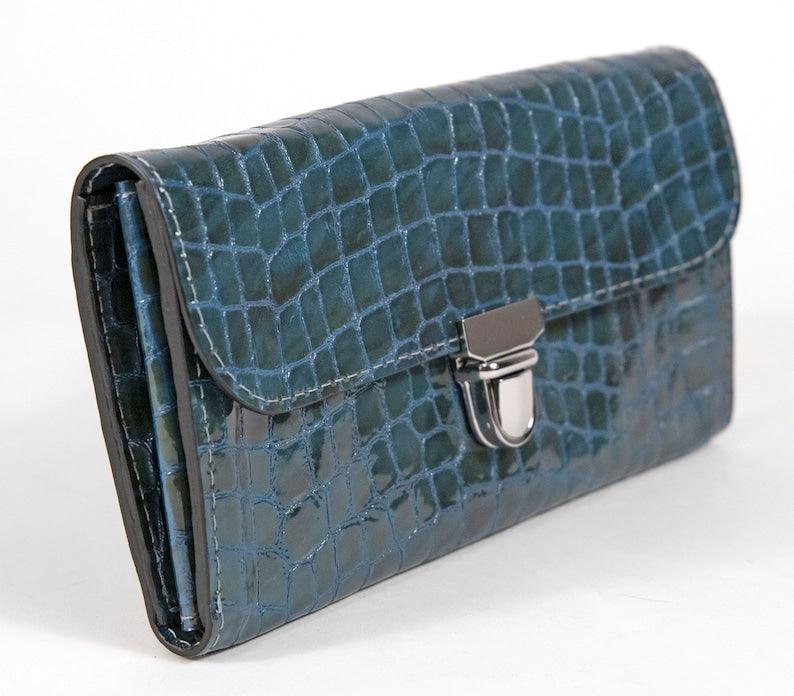 Elegant Indian Leather Clutch Wallet - Leather Shop Factory