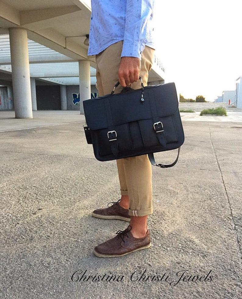 Indian Artisanal Keyring Briefcase - Leather Shop Factory