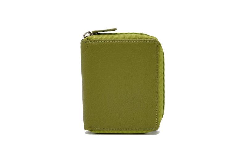 Women's Leather Zipper Close Wallet - Leather Shop Factory