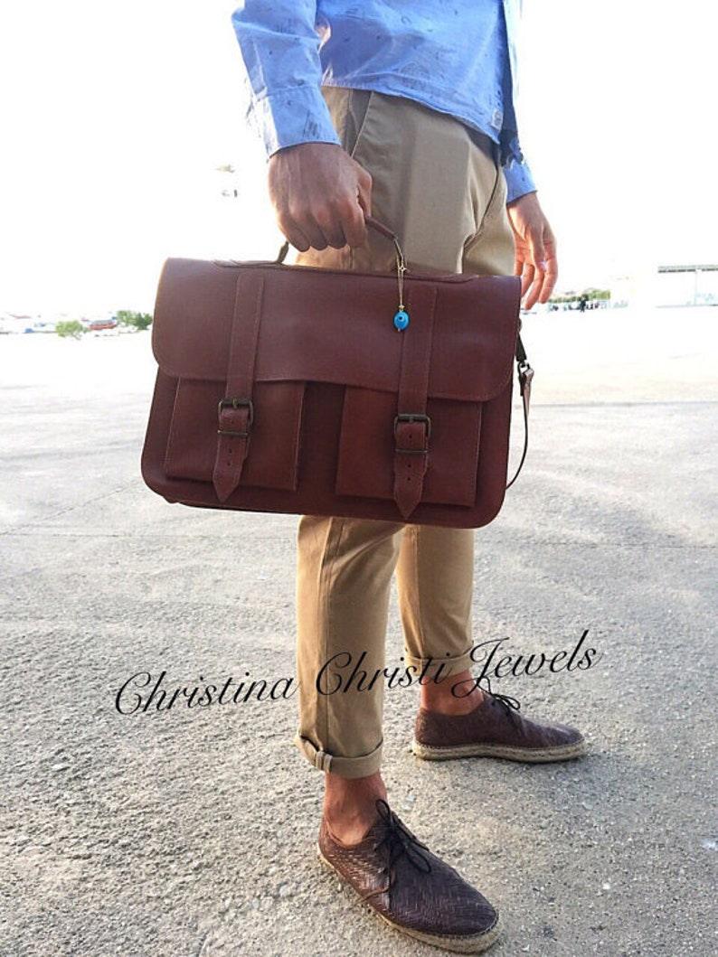 Indian Artisanal Keyring Briefcase - Leather Shop Factory