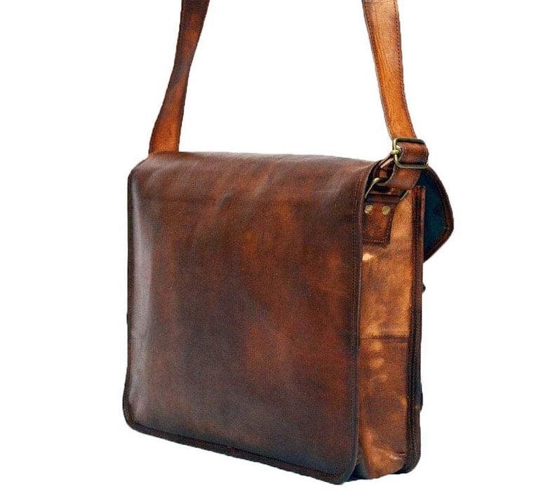Indian Heritage Lightweight Laptop Briefcase - Leather Shop Factory