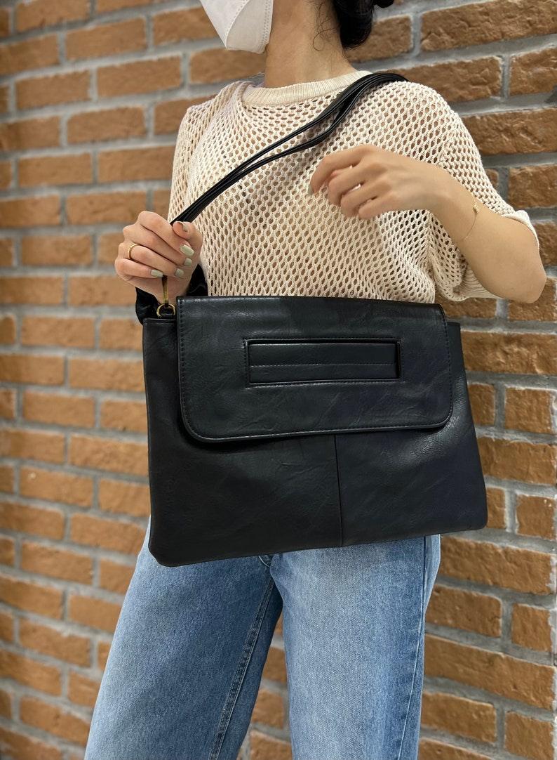 Elegant Envelope Fusion Clutch - Leather Shop Factory