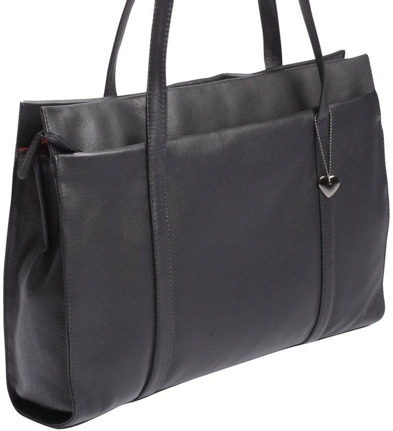 Handbag LEGATE genuine leather - Leather Shop Factory