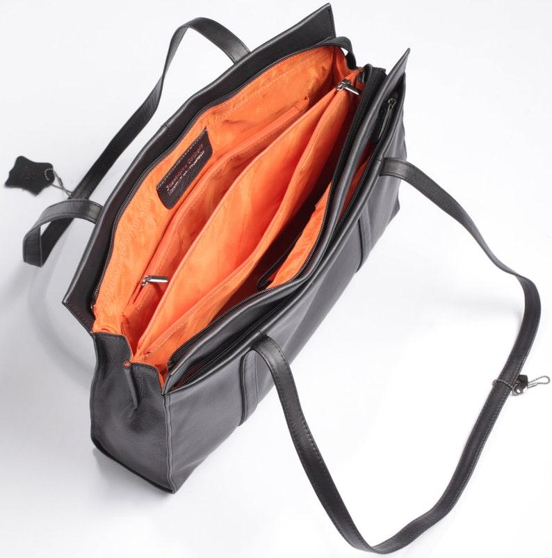 Handbag LEGATE genuine leather - Leather Shop Factory