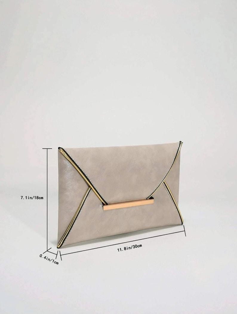 Timeless Elegance Envelope Clutch - Leather Shop Factory