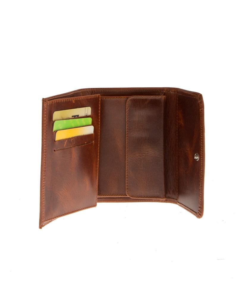 Small woman wallet minimalist wallet - Leather Shop Factory