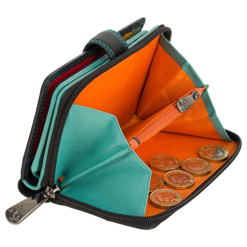 Women’s Gift Boxed RFID 16 Card Real Soft Leather Purse - Leather Shop Factory