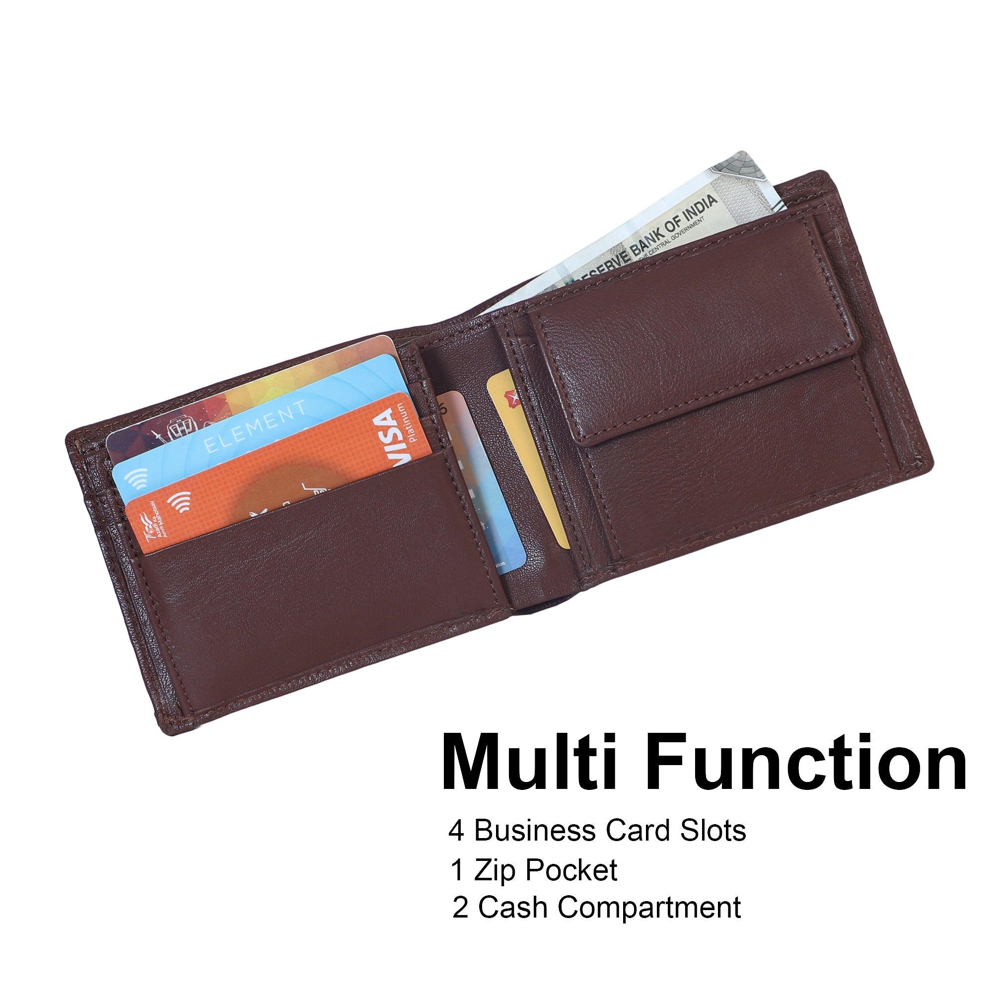 Elegant Essentials Wallet - Leather Shop Factory