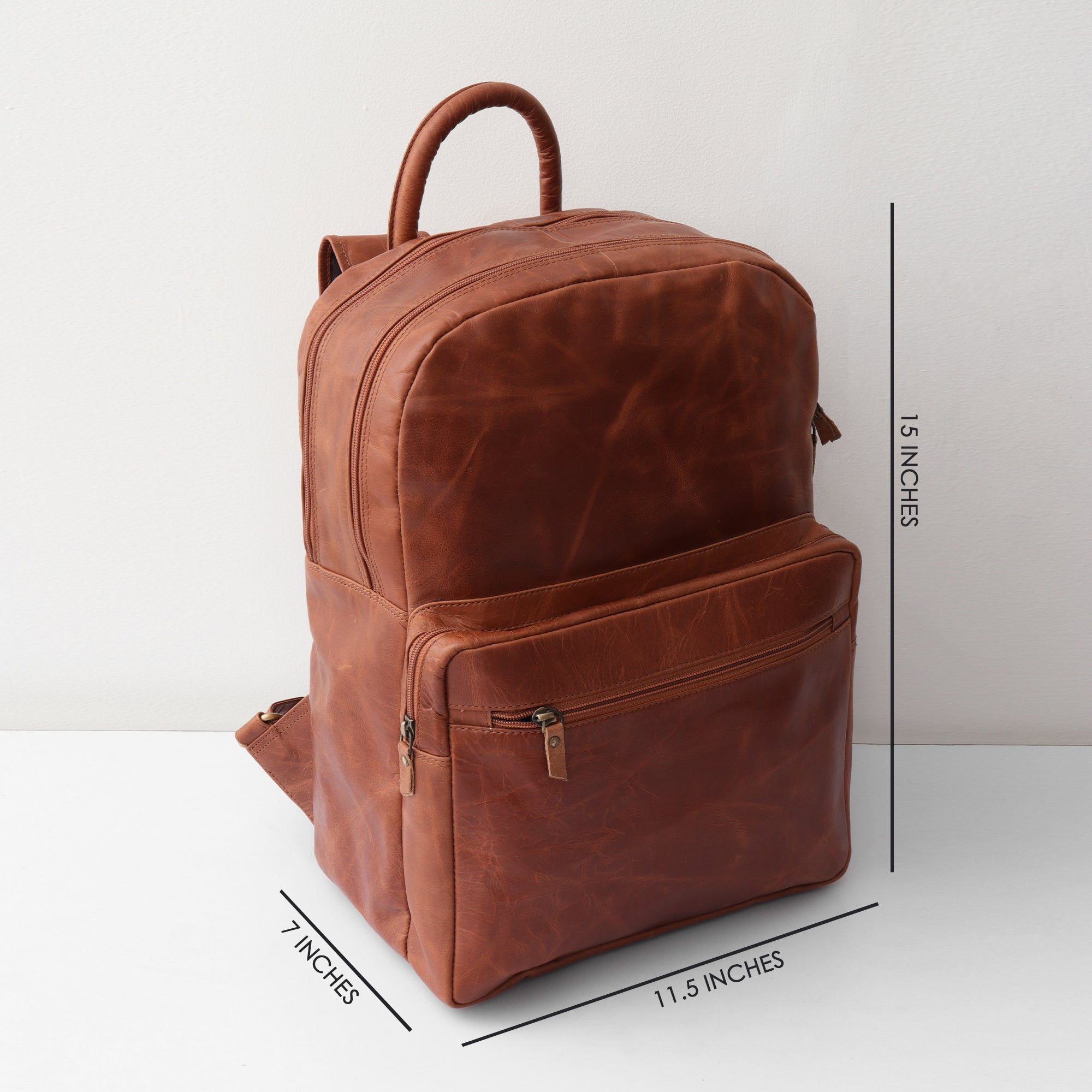 The Modern Professional Leather Backpack