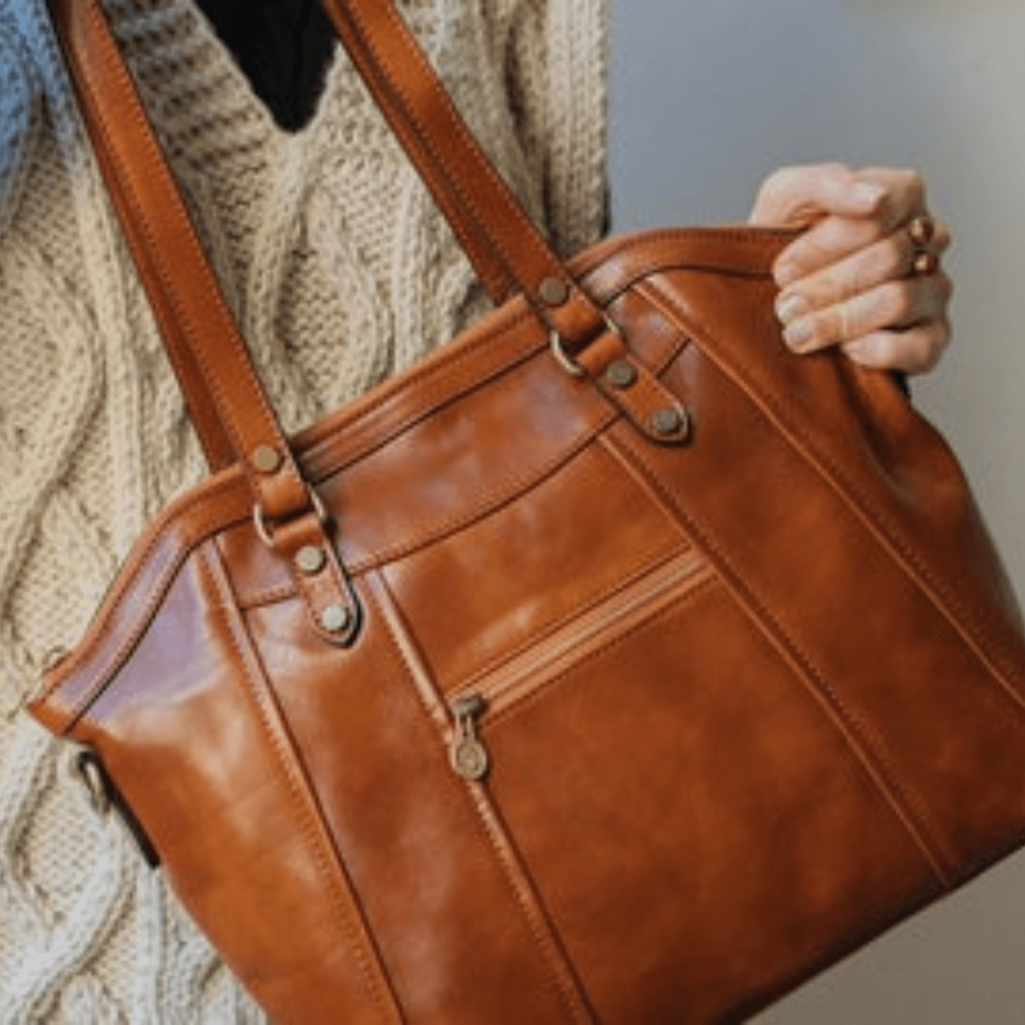 Nava Leather Bag - Leather Shop Factory