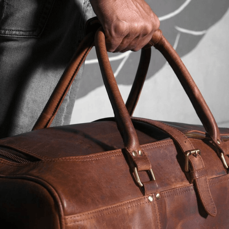 Indian Odyssey Voyager Duffle - Leather Shop Factory