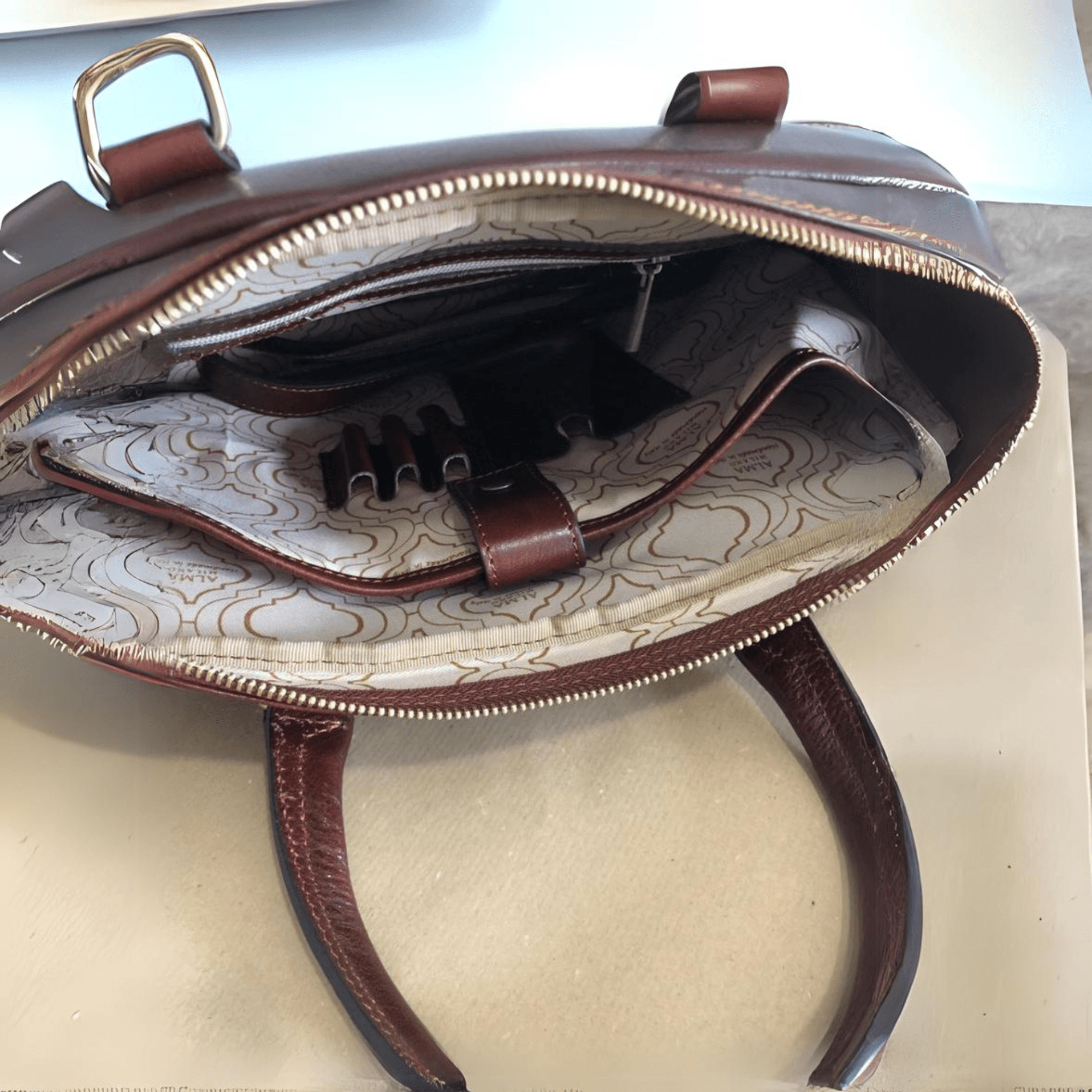 Classic Artisan Laptop Bag - Leather Shop Factory