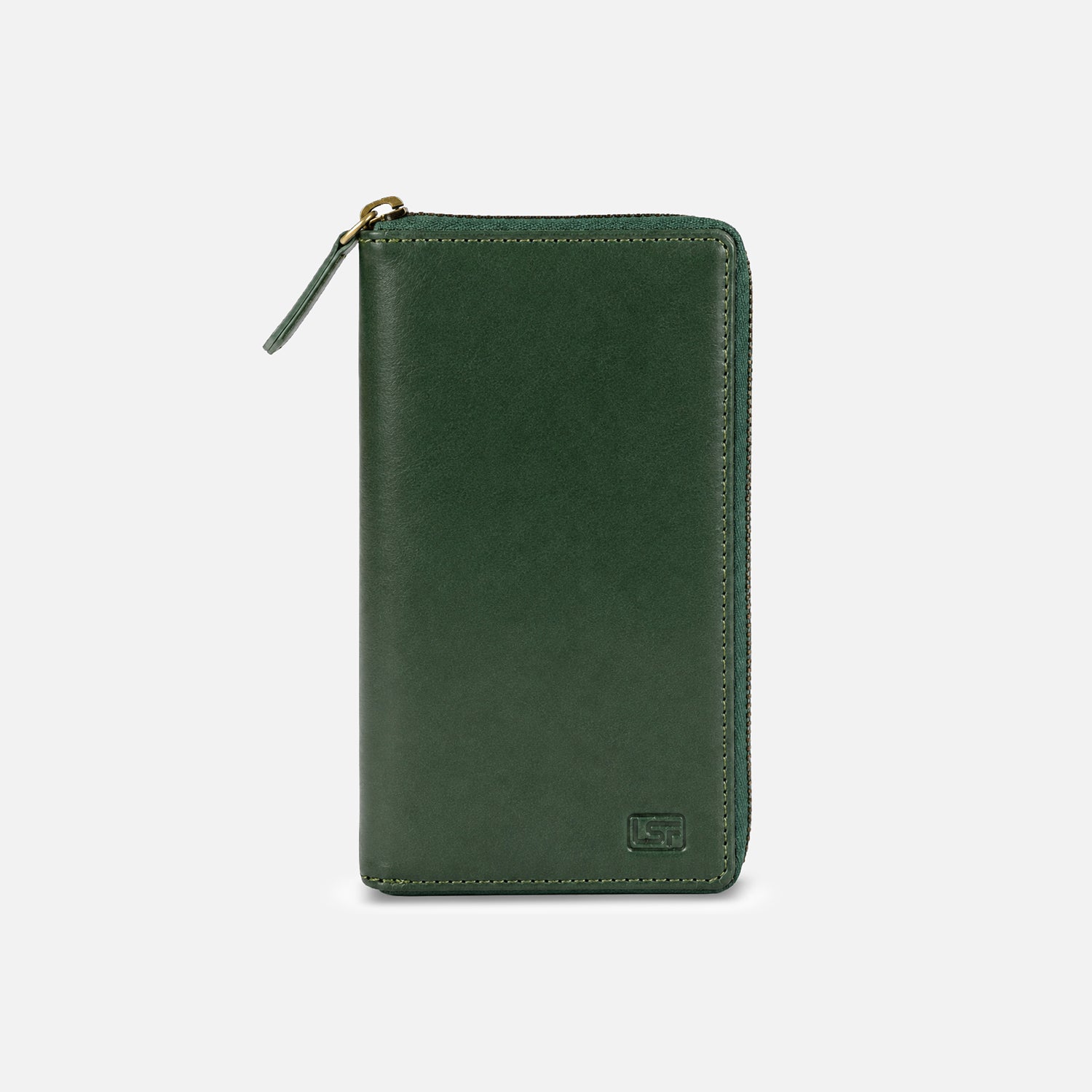 VALE CLUTCH — FOREST GREEN