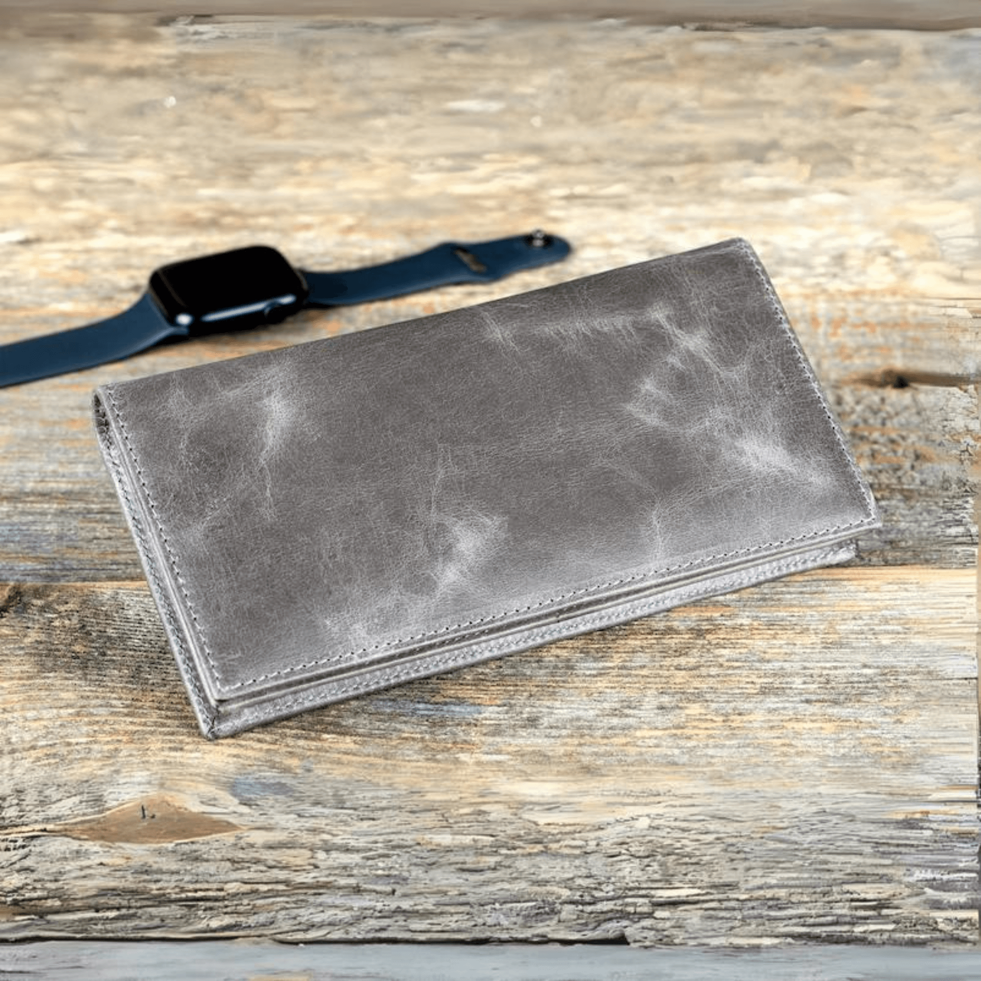 Personalized Leather Clutch Wallet - Leather Shop Factory