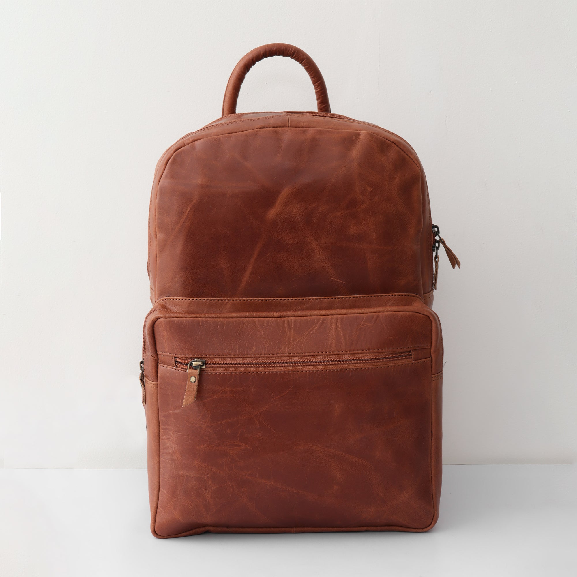 The Modern Professional Leather Backpack