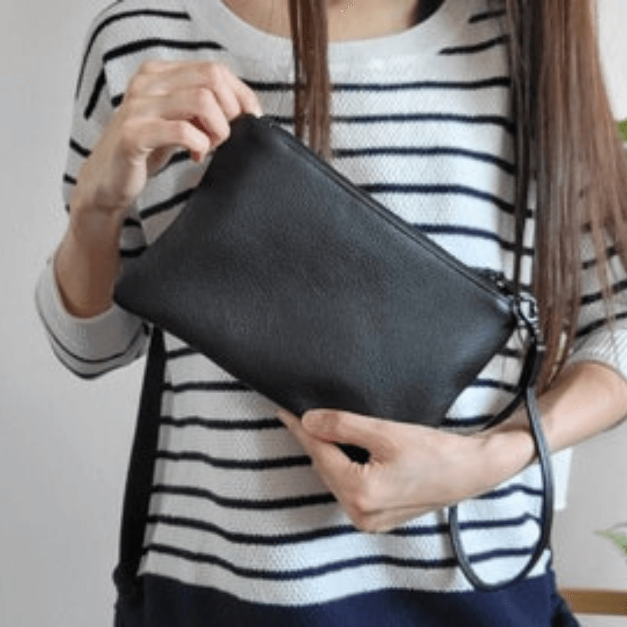 Versatile Elegance Mini Clutch - Leather Shop Factory