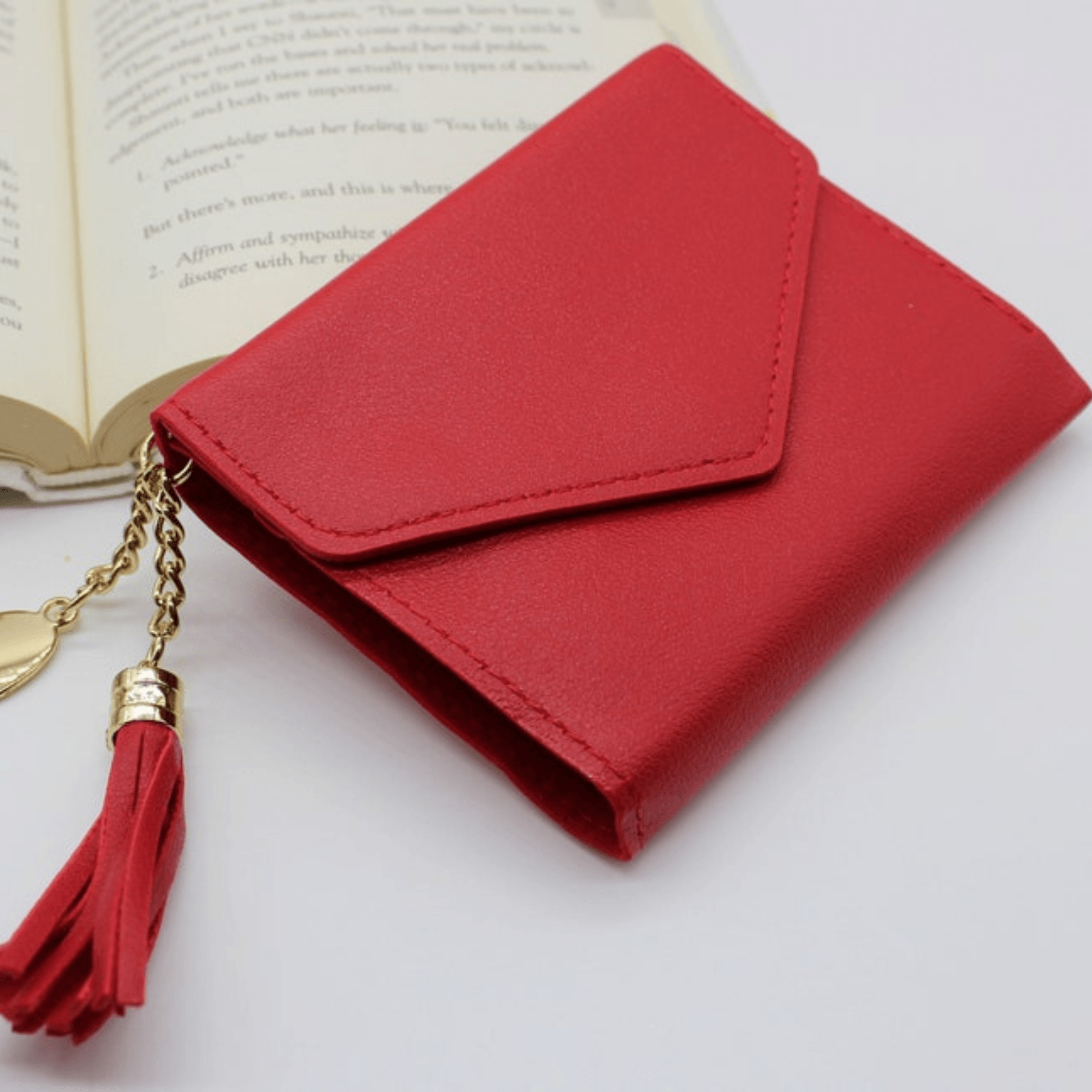 Heart Tag with PU Leather Tassel - Leather Shop Factory