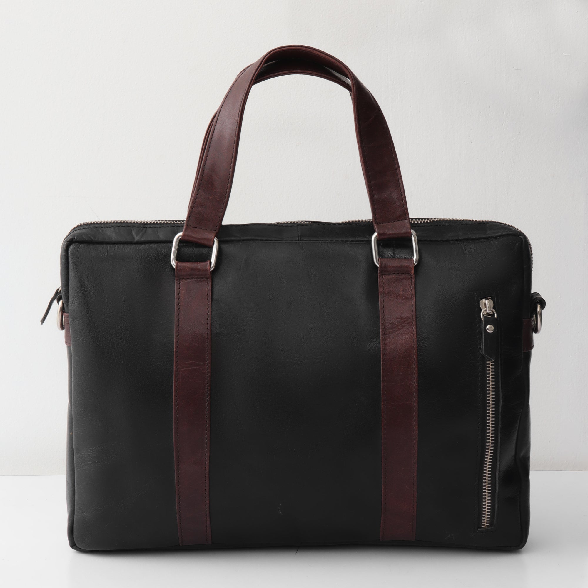 The Metropolitan Dual-Tone Laptop Briefcase