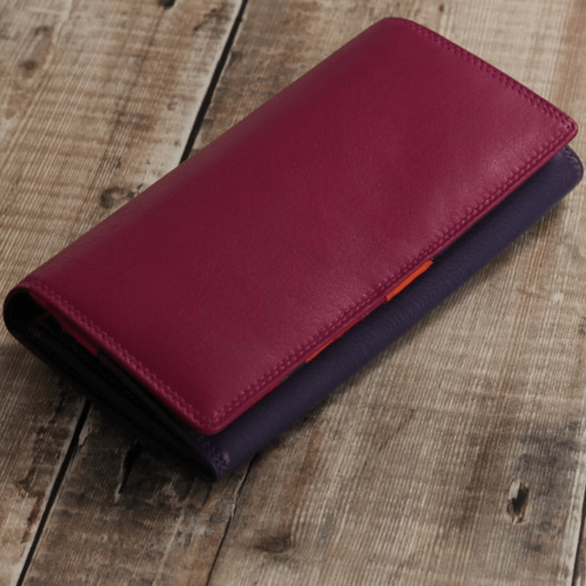 Women's Genuine Leather Wallet Gift For Her Mum - Leather Shop Factory