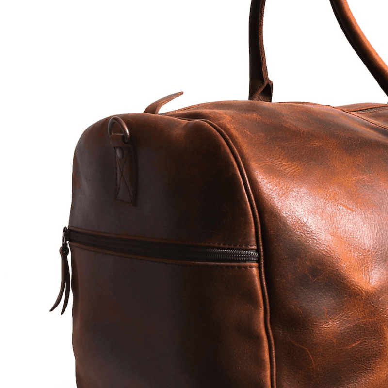 Eternal Voyager: Distressed Leather Masterpiece - Leather Shop Factory