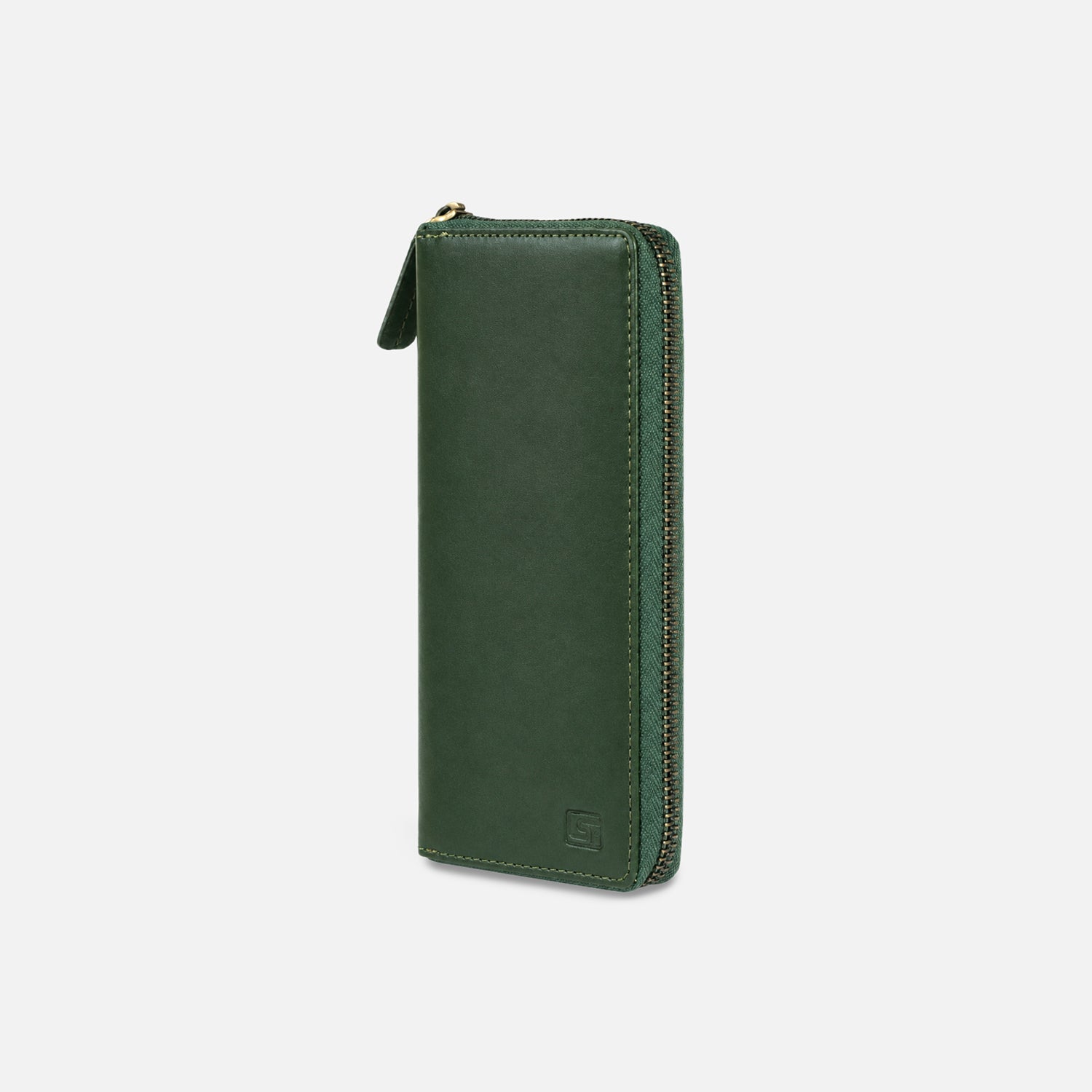 VALE CLUTCH — FOREST GREEN