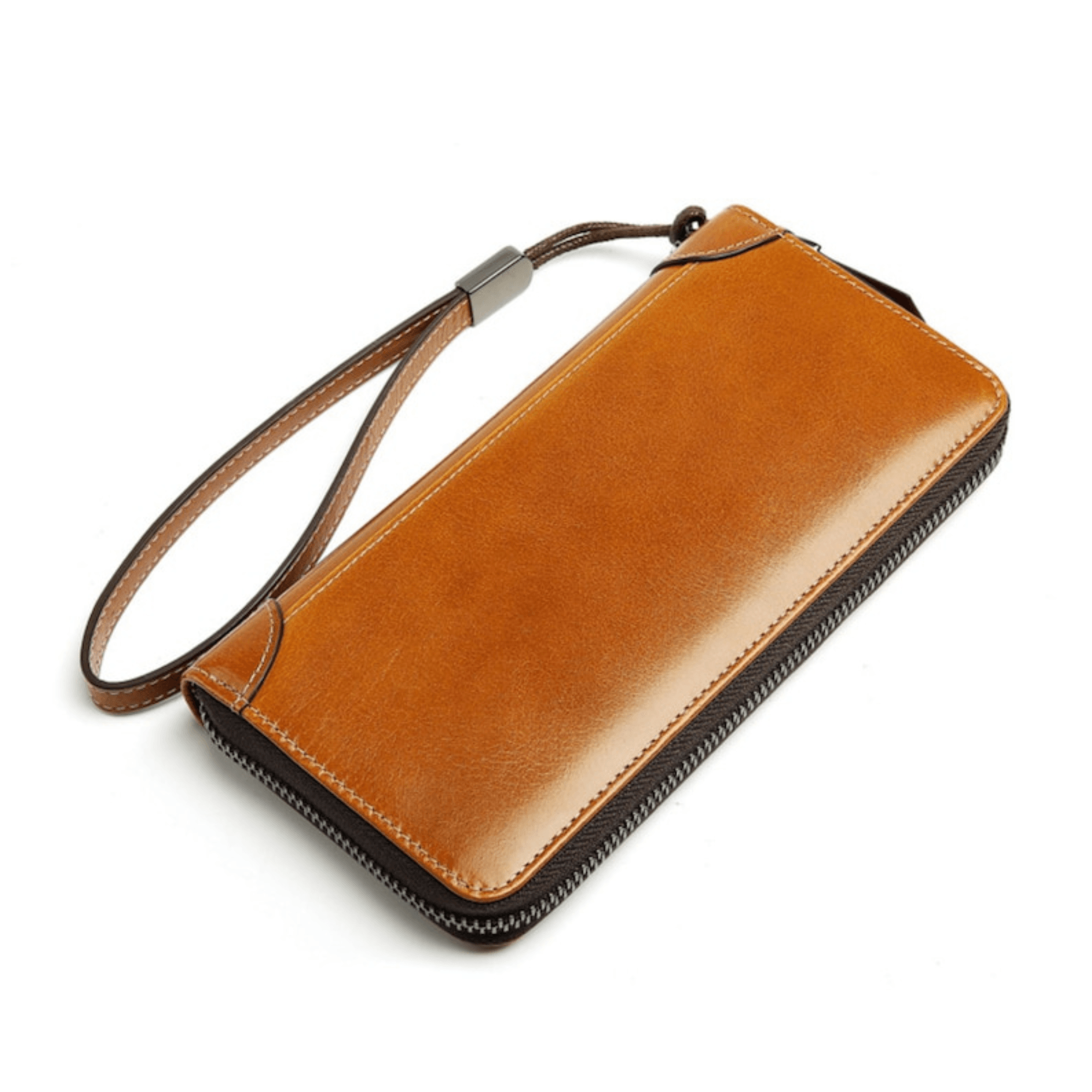 Men Leather Clutch Purse Bag - Leather Shop Factory