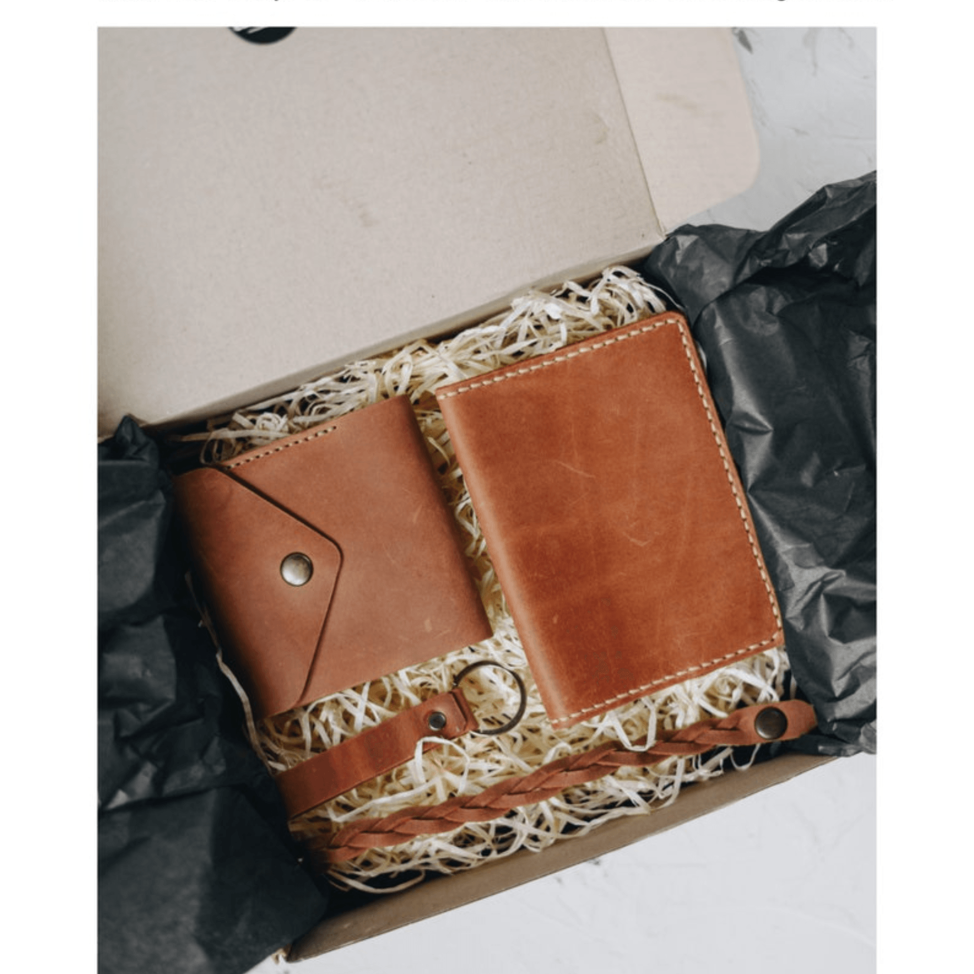 Cash Envelope Leather Wallet - Leather Shop Factory