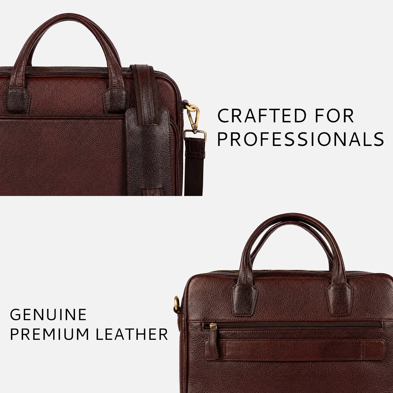 Mac Vault LAPTOP BAG — BROWN