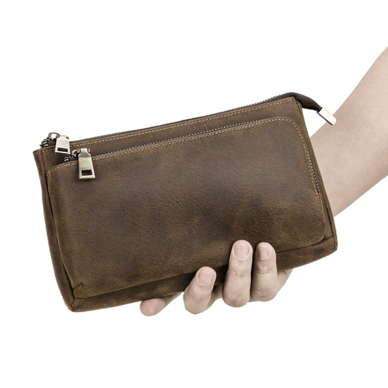 Leather Phone Clutch - Leather Shop Factory