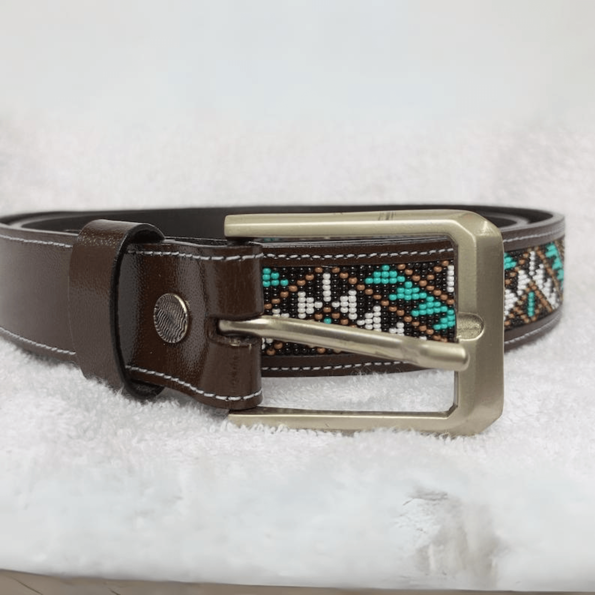 Casual Men's Leather Belt - Leather Shop Factory