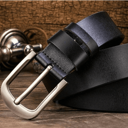 Mens Leather Belt Belts Genuine - Leather Shop Factory