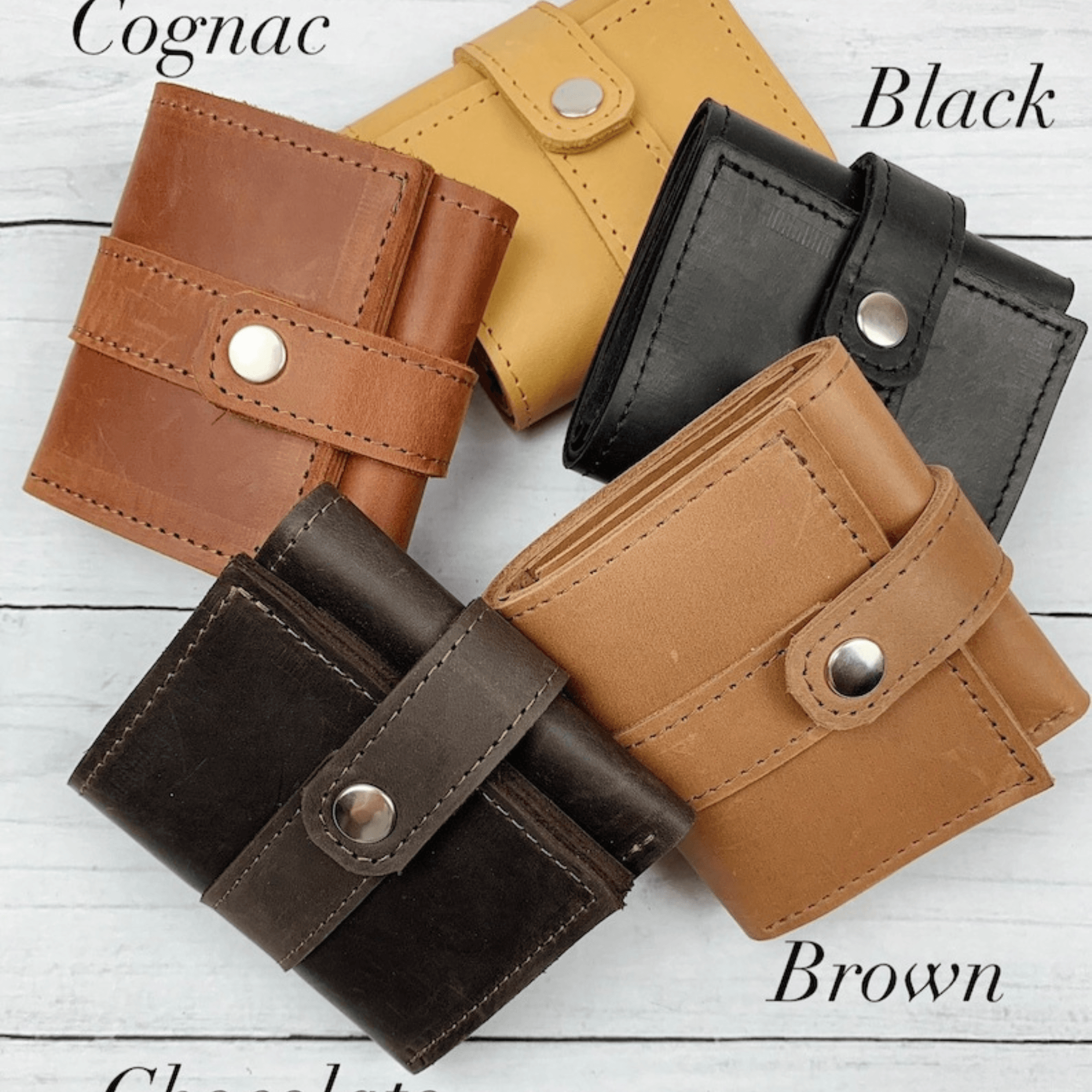 Women's small leather wallet - Leather Shop Factory