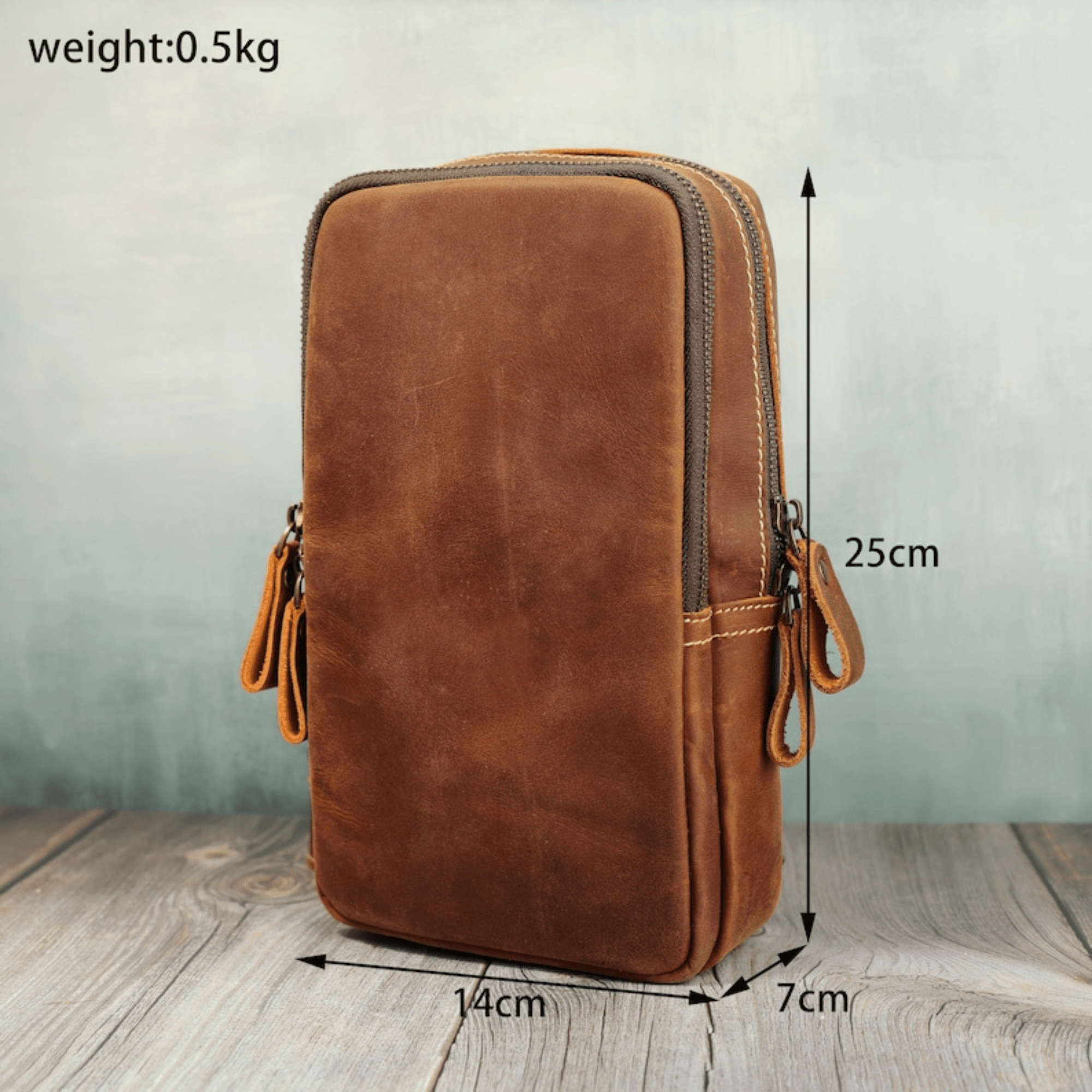 Travel Sling Bag - Leather Shop Factory