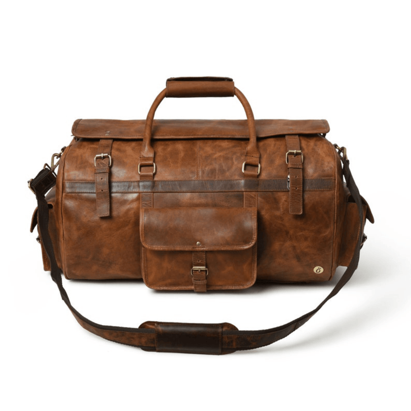 Ethereal Voyager Luxe Travel Bag - Leather Shop Factory