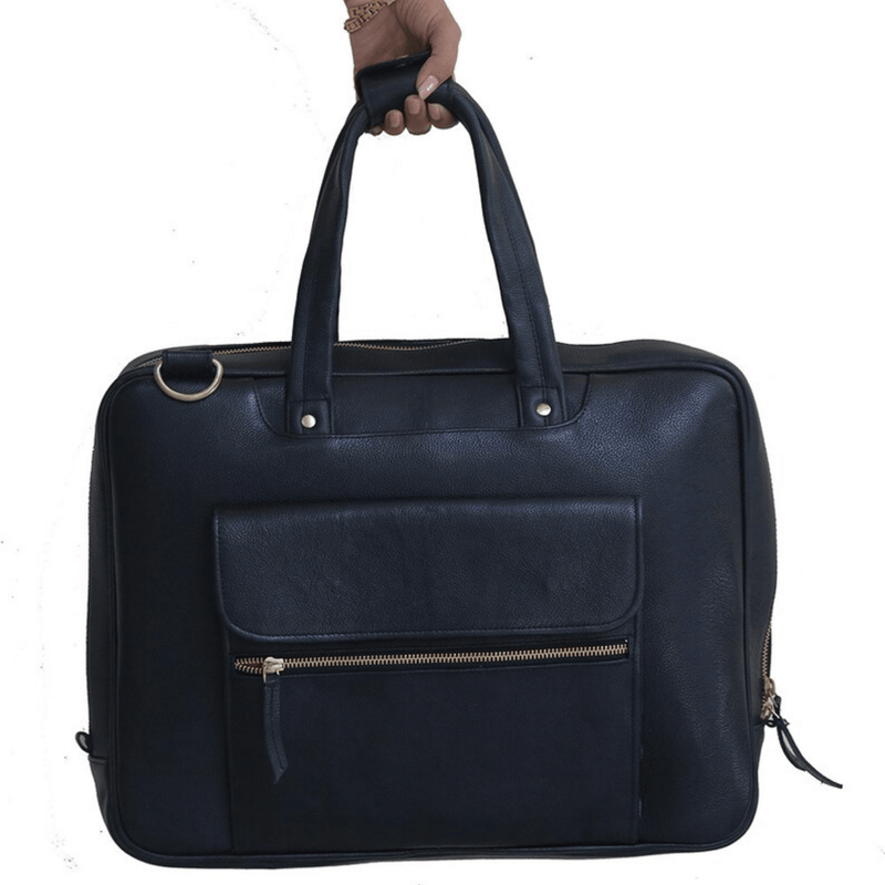 Elegant India Leather Laptop Briefcase - Leather Shop Factory